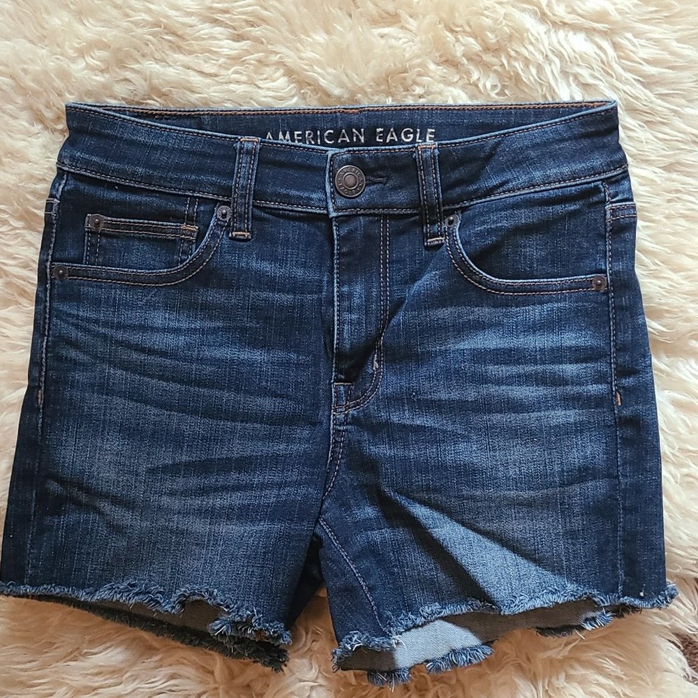 American Eagle Next Level Stretch Denim Shorts
